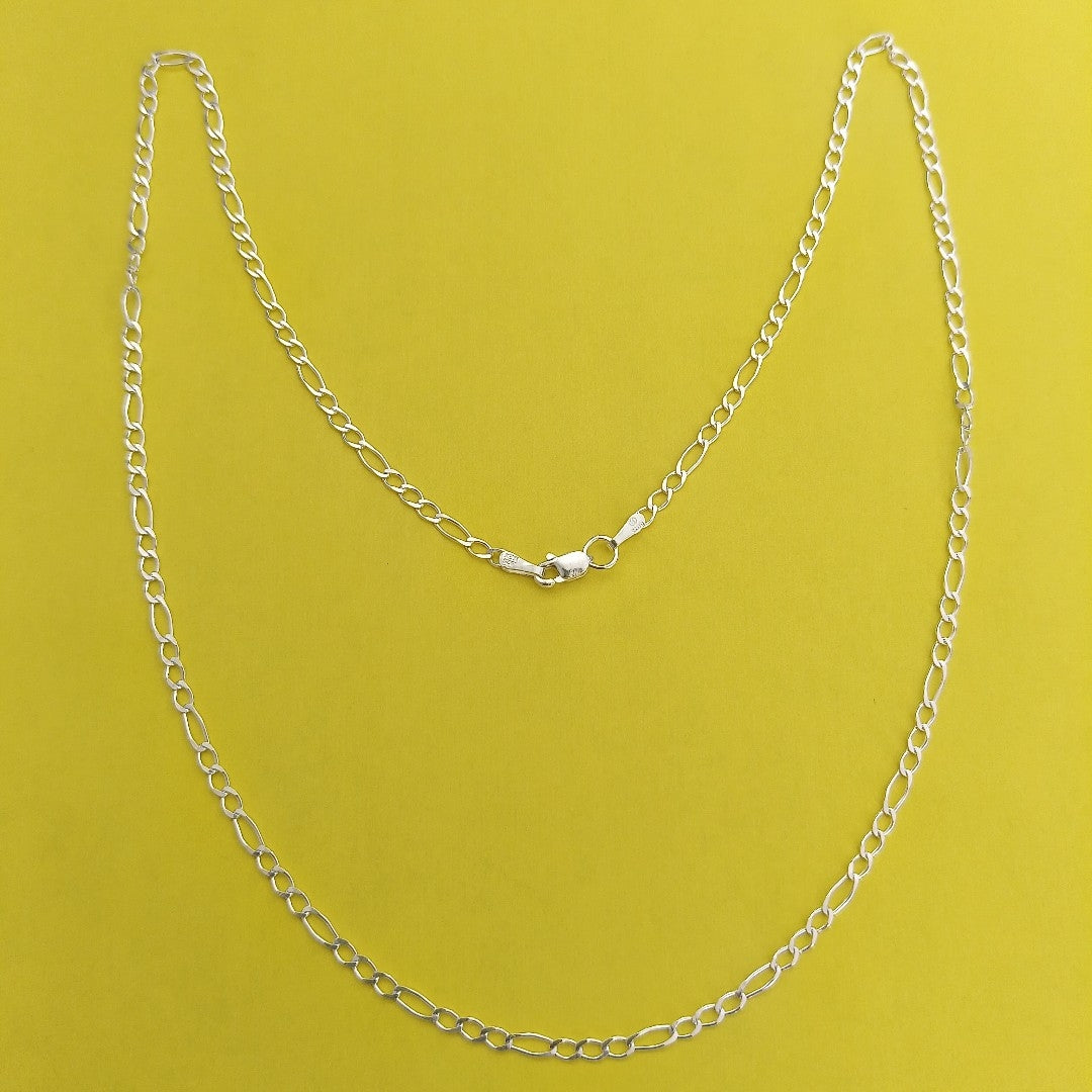CADENA 3X1 PLATA .925 55 CM 4.33 GR (NUEVO)