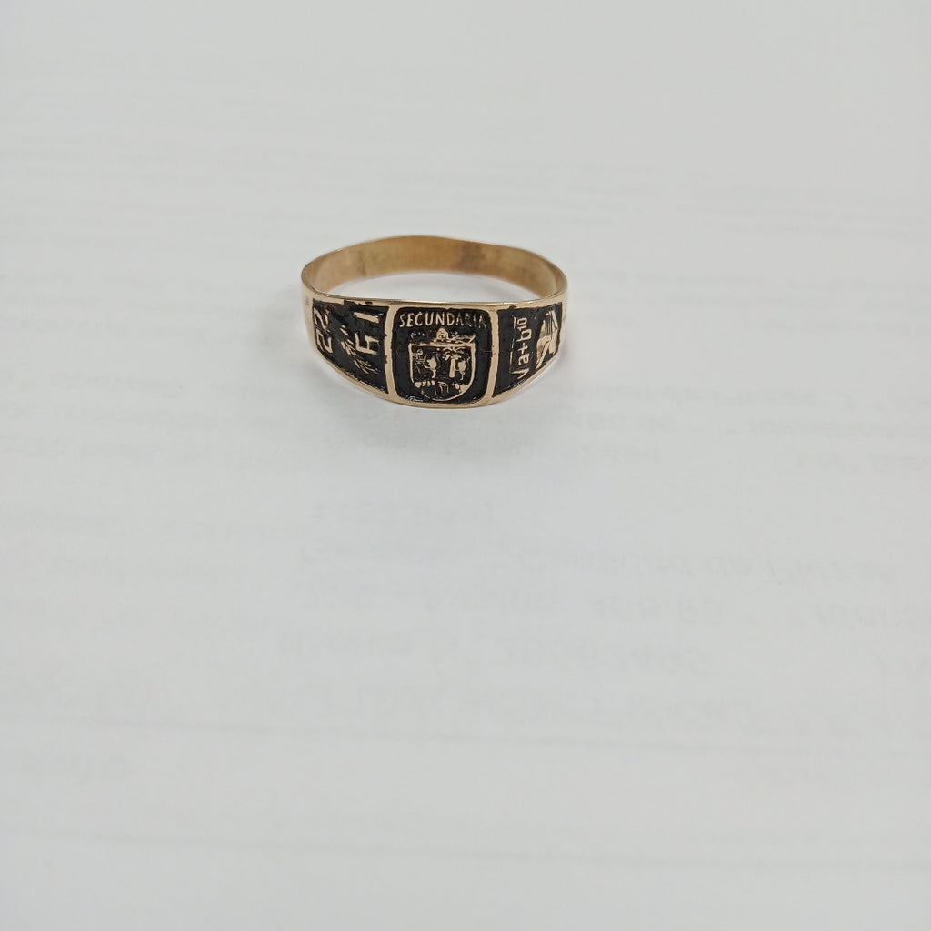 ANILLO DE GRADUACIÓN ORO 8 K 1,50 GRMS (SEMINUEVO)