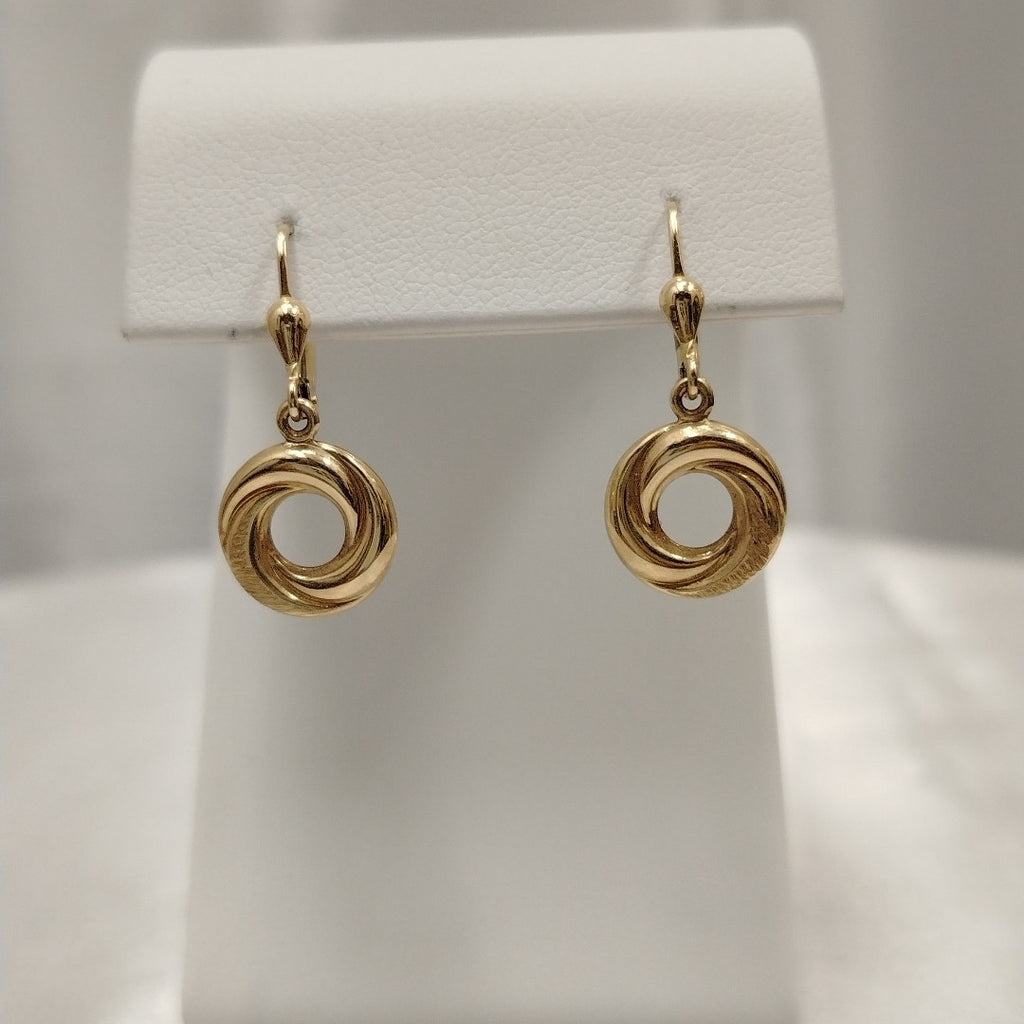 BROQUELES ORO 14K 2.6 (NUEVO)