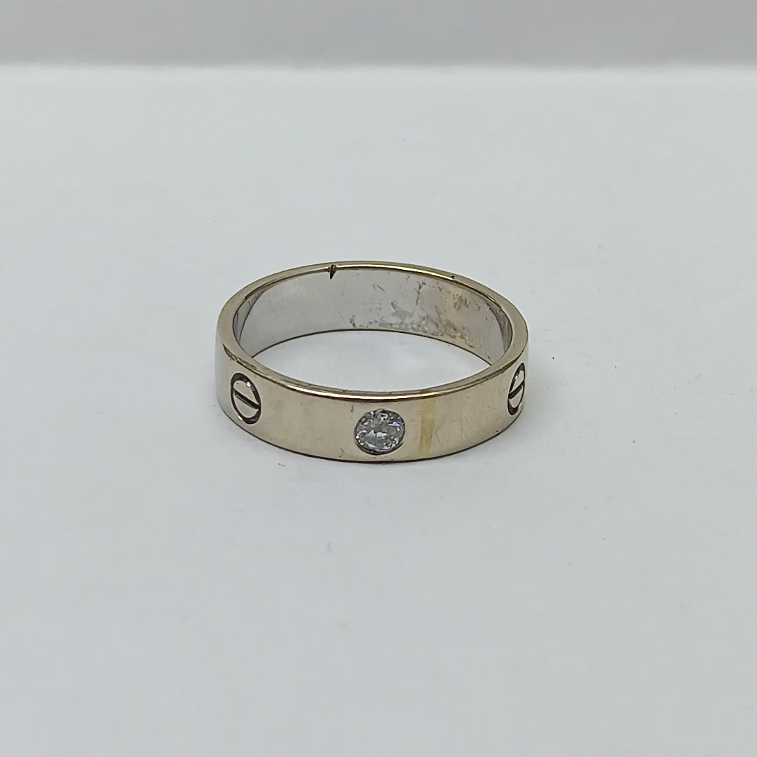 ARGOLLA ORO,RODIADO 14 K 5,50 GRMS (SEMINUEVO)