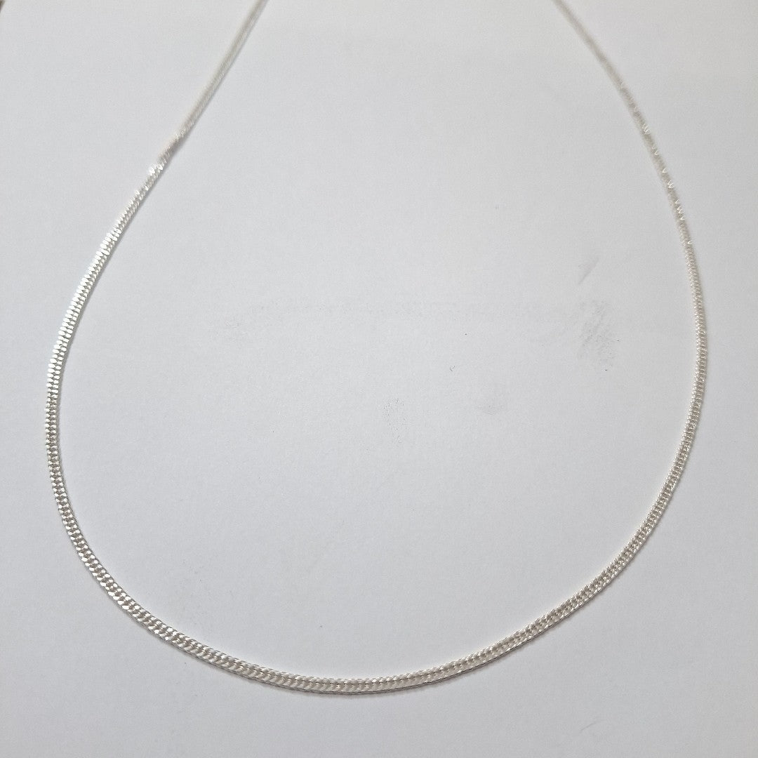 CADENA BARBADA PLATA .925 60 CM 5.02 GR (NUEVO)