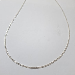 CADENA BARBADA PLATA .925 60 CM 5.02 GR (NUEVO)