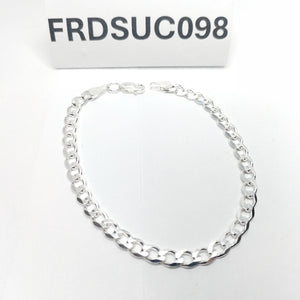 PULSERA BARBADA PLATA .925 18 CM 5.93 GR (NUEVO)