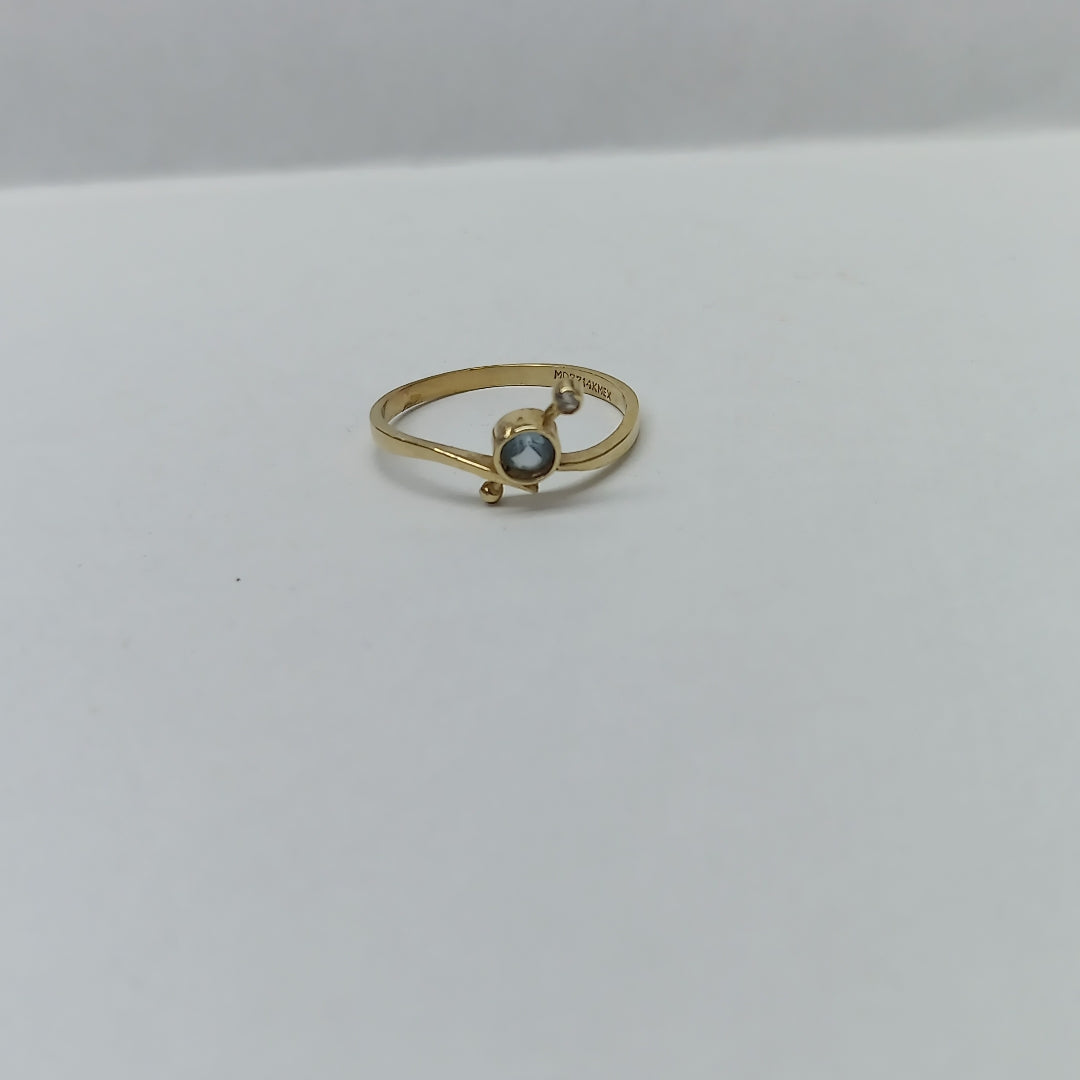 ANILLITO ORO 14 K 1.5 GRMS (SEMINUEVO)