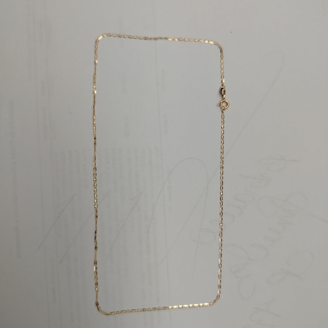 CADENA ORO 14 K 1.5 GRMS (SEMINUEVO)