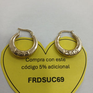 ARRACADAS ORO 14K 2.1 (NUEVO)