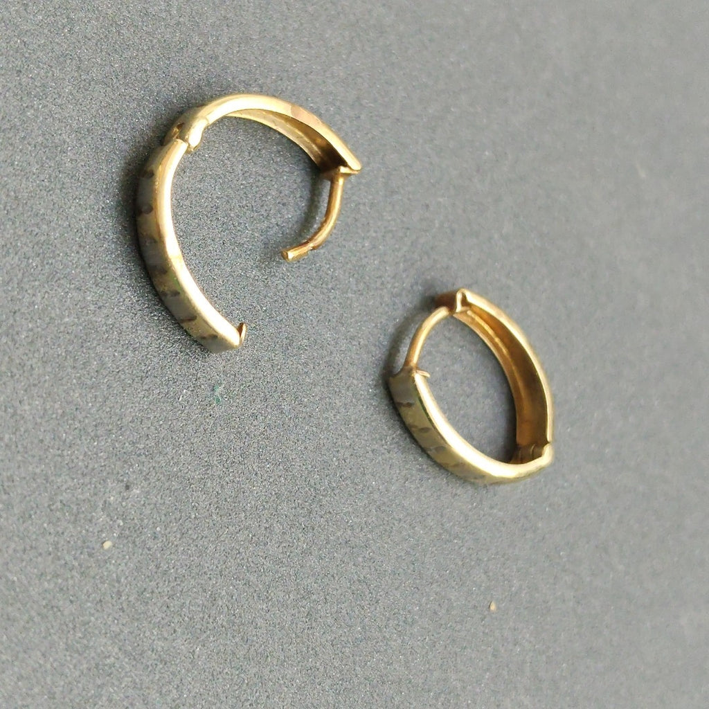 ARETES PAR ORO 10 K 0,90 GRMS (SEMINUEVO)