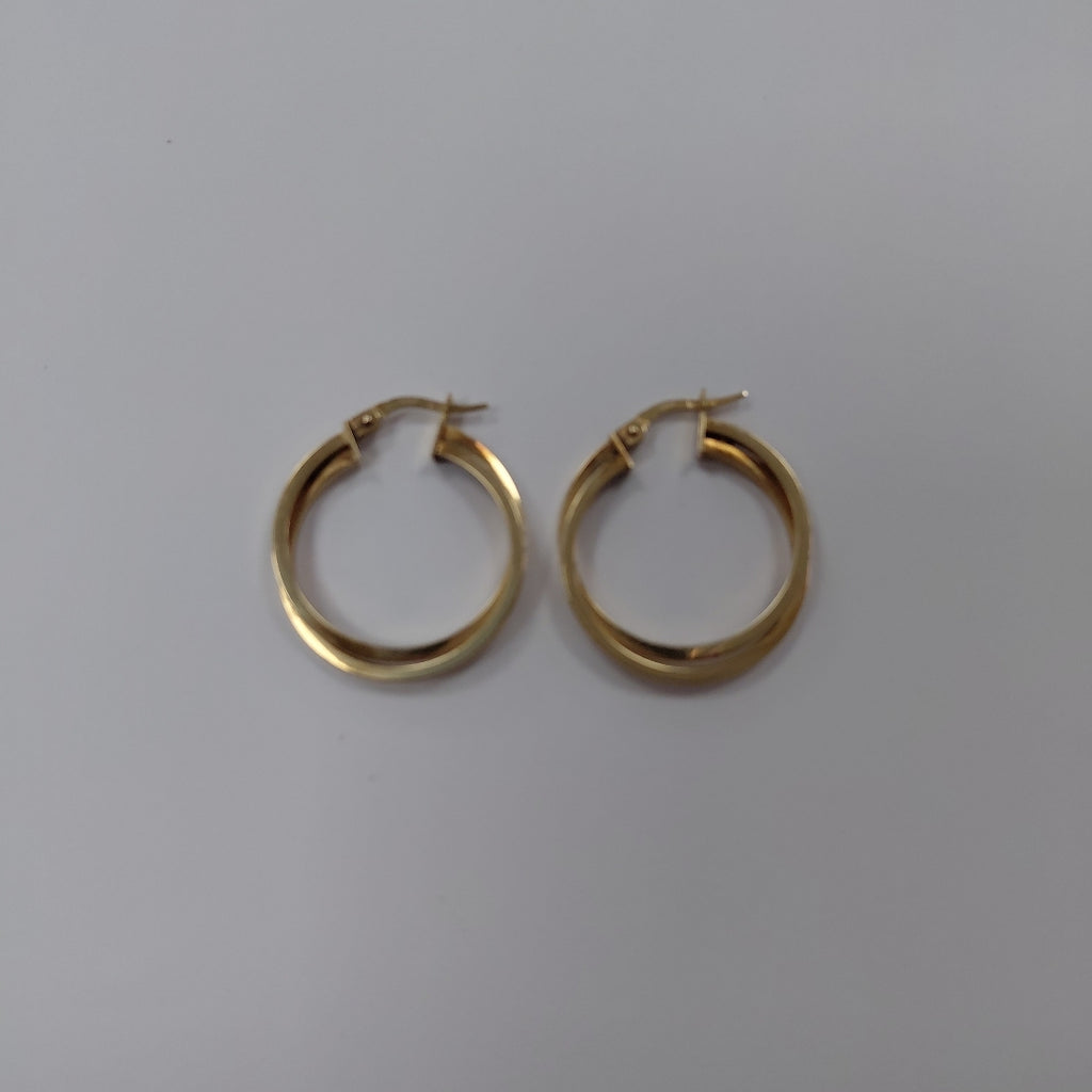 ARRACADAS PAR ORO 14 K 2.5 GRMS (SEMINUEVO)