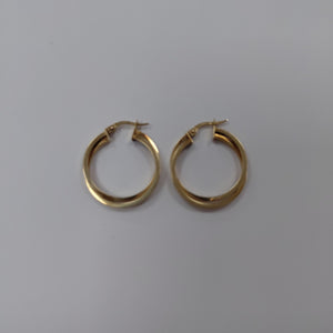 ARRACADAS PAR ORO 14 K 2.5 GRMS (SEMINUEVO)