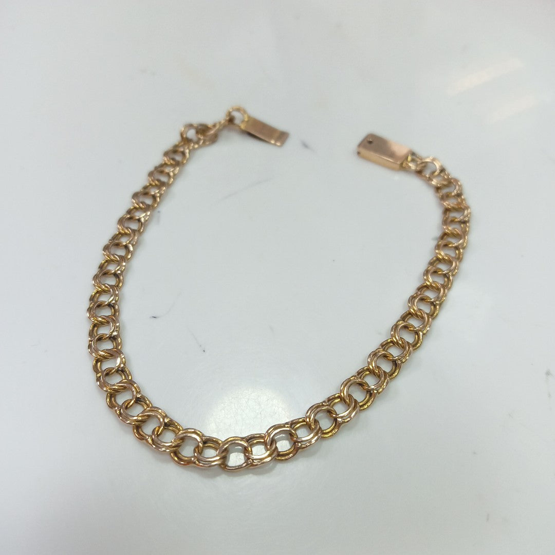PULSERA ORO 10 K 3.6 GRMS (SEMINUEVO)