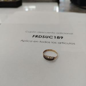 ANILLO CONMEMORATIVO,ANILLO DE GRADUACIÓN ORO 8 K 0,90 GRMS (SEMINUEVO)