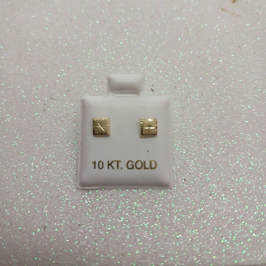 BROQUELES ORO 10K 1 (NUEVO)