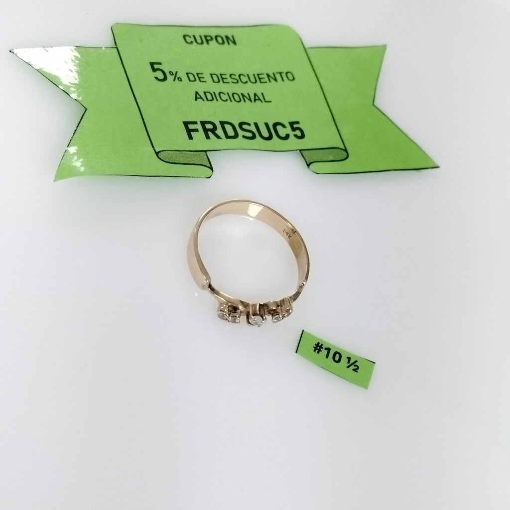 ANILLITO ORO 14 K 3.1 GRMS (SEMINUEVO)