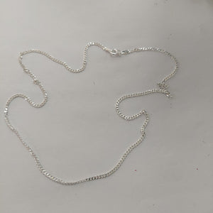 CADENA BARBADA PLATA .925 55 CM 5.03 GR (NUEVO)