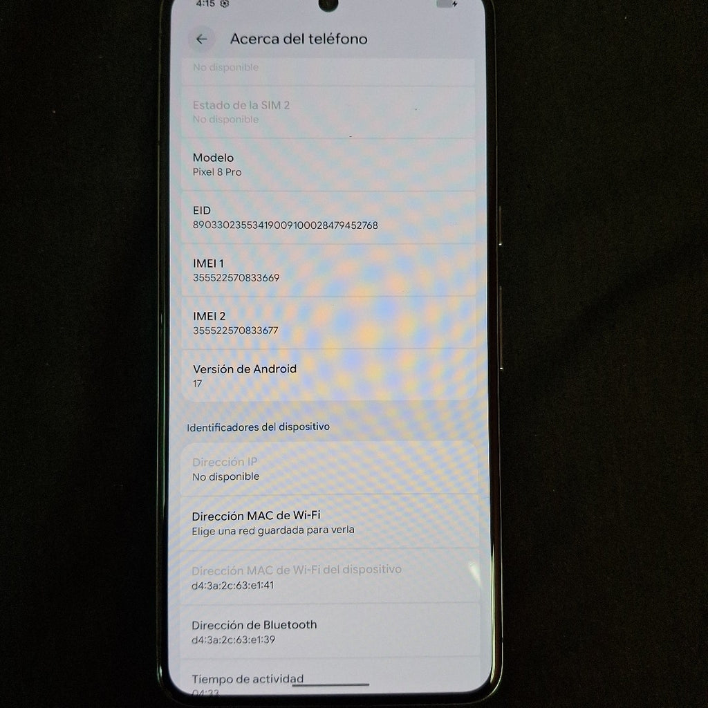 CELULAR GOOGLE PIXEL 8 PRO (2023) 128 GB 12 GB RAM (SEMINUEVO)