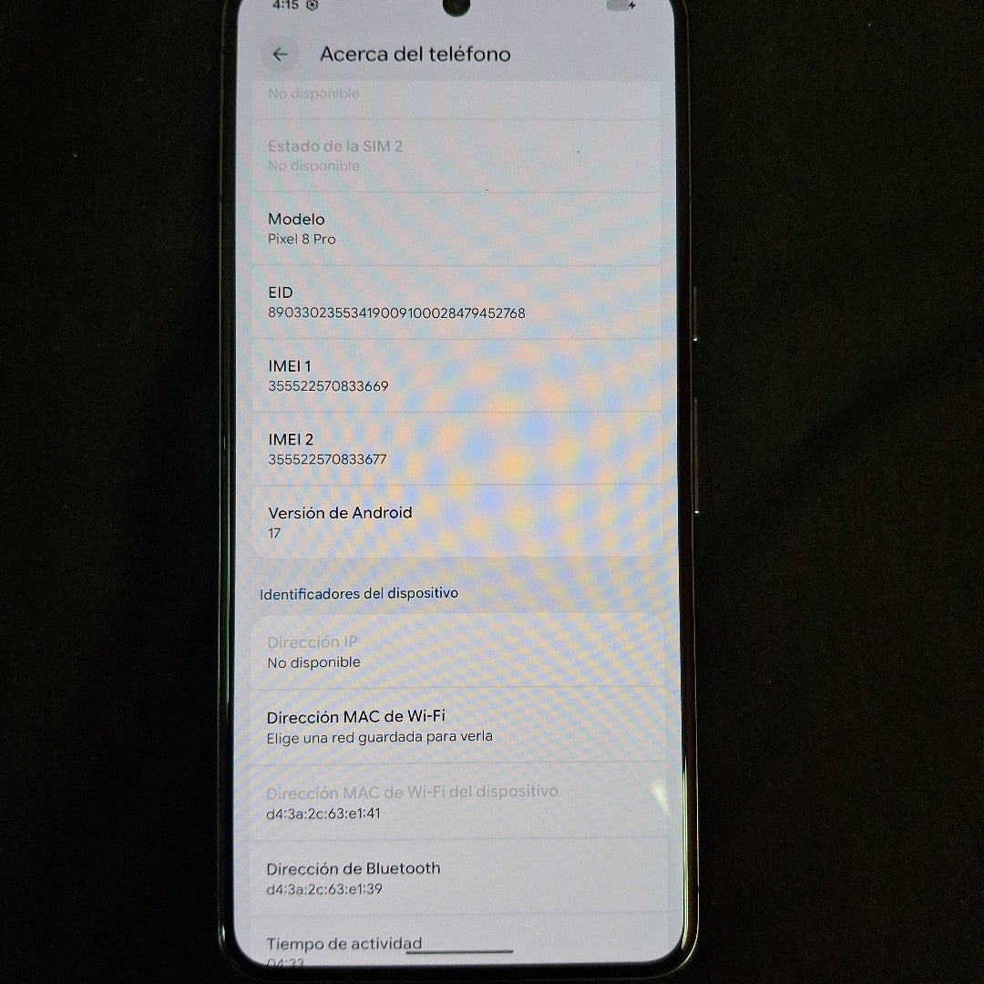 CELULAR GOOGLE PIXEL 8 PRO (2023) 128 GB 12 GB RAM (SEMINUEVO)