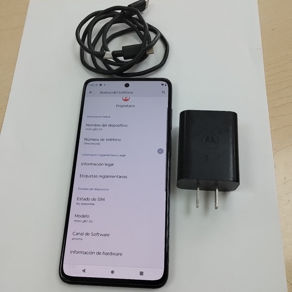 CELULAR MOTOROLA MOTO G82 XT2225-1 128 GB 6 GB RAM (SEMINUEVO)