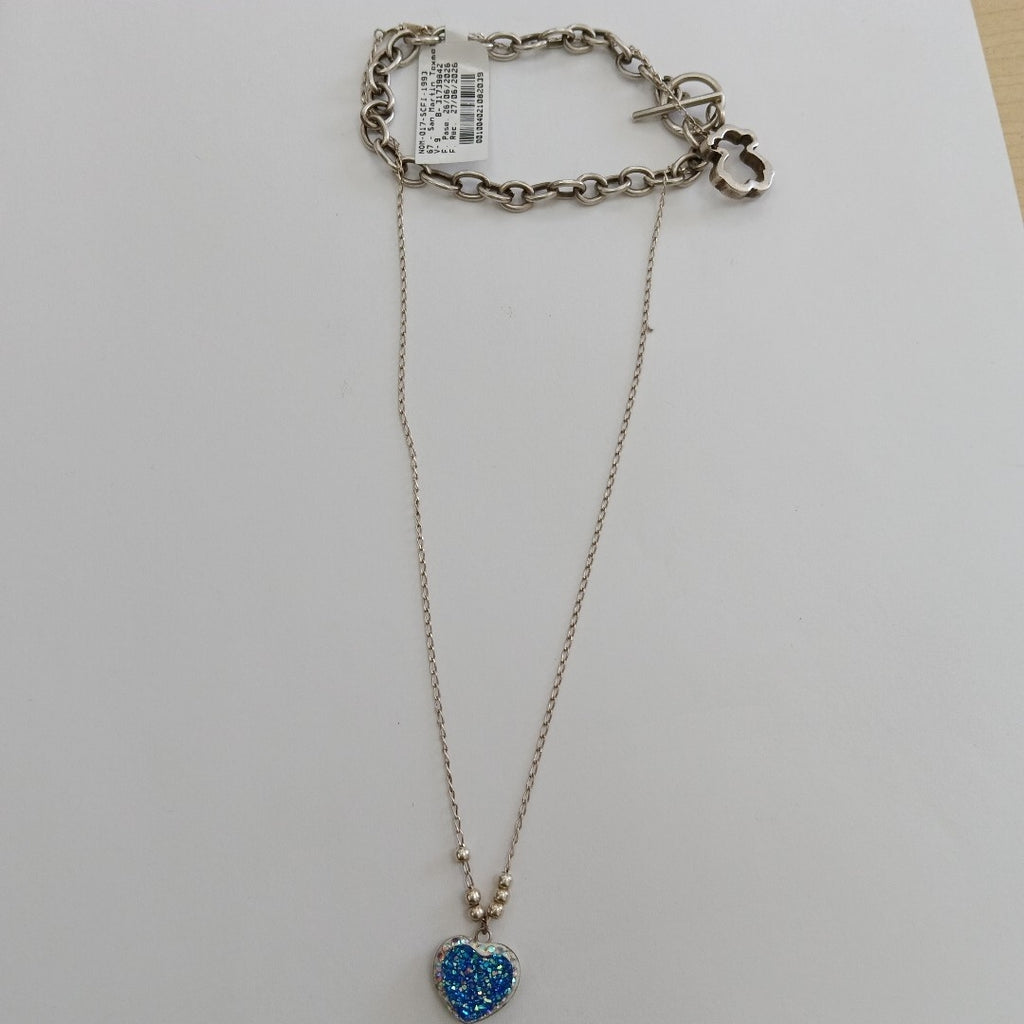 COLLAR, PULSERA PLATA 15.6 GRMS (SEMINUEVO)