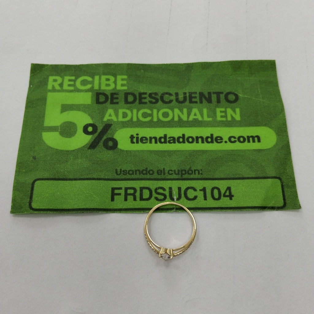 ANILLO ORO 14 K 1,40 GRMS (SEMINUEVO)