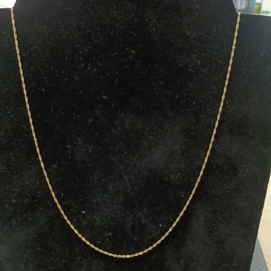 CADENA ORO 14 K 1,10 GRMS (SEMINUEVO)