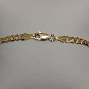 PULSERAS BARBADA ORO 14K 21 CM 5.3 GR (NUEVO)