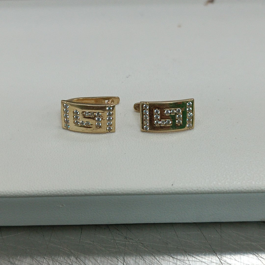 BROQUELES ORO 14K 2.4 (NUEVO)