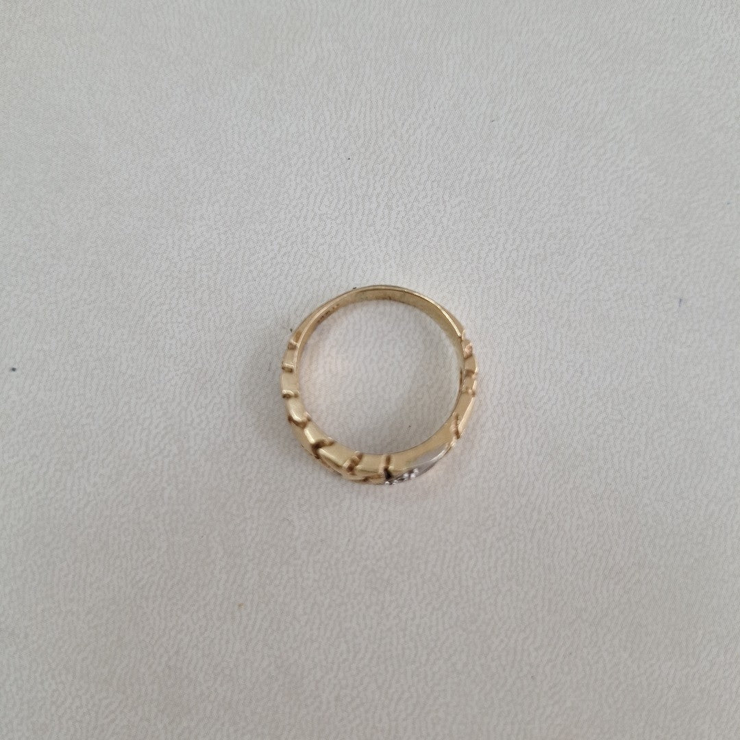 ANILLO ORO 14 K 5,40 GRMS (SEMINUEVO)