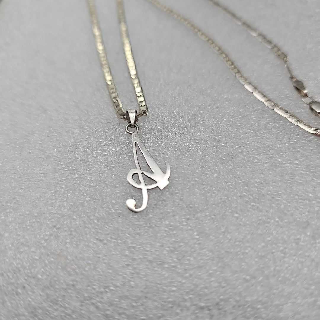 CADENA, DIJE PLATA 6.5 GRMS (SEMINUEVO)