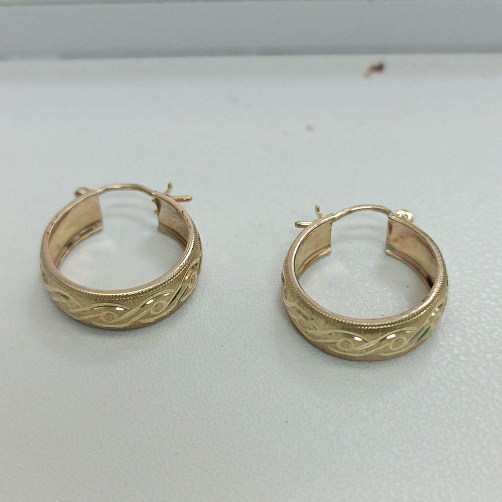 ARETES ARRACADAS ORO 10K 2.7 GR (NUEVO)