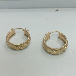 ARETES ARRACADAS ORO 10K 2.7 GR (NUEVO)