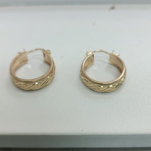 ARETES ARRACADAS ORO 10K 2.7 GR (NUEVO)