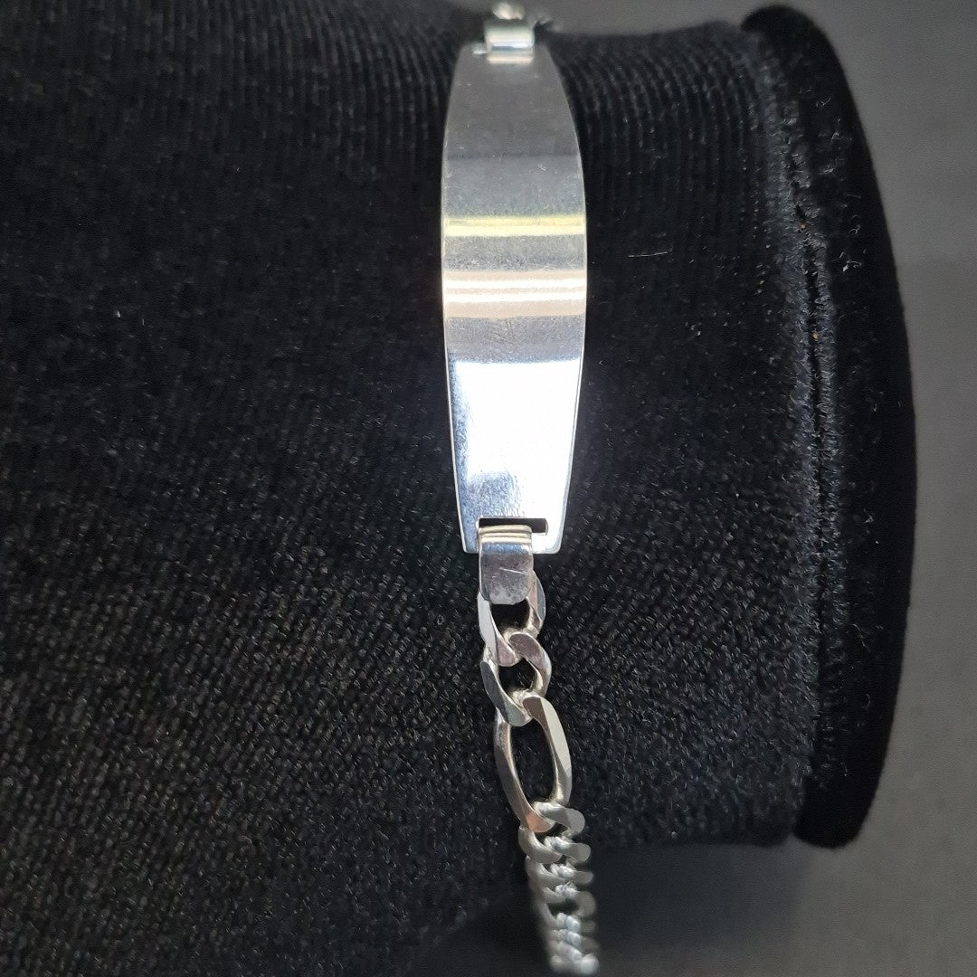 PULSERA ESCLAVA 3X1 PLATA .925 21 CM 10.12 GR (NUEVO)