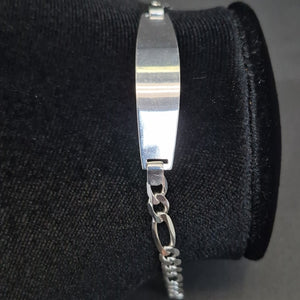 PULSERA ESCLAVA 3X1 PLATA .925 21 CM 10.12 GR (NUEVO)