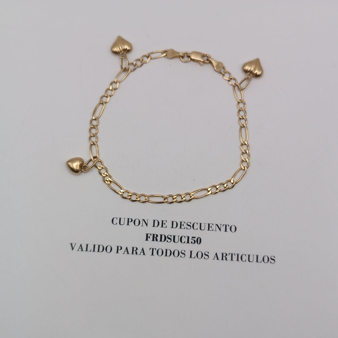 PULSERA ORO 10 K 4,60 GRMS (SEMINUEVO)