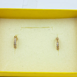 ARRACADAS PAR ORO 10 K 0.9 GRMS (SEMINUEVO)