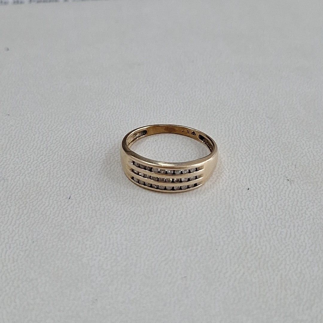 ANILLO ORO 10 K 2.3 GRMS (SEMINUEVO)