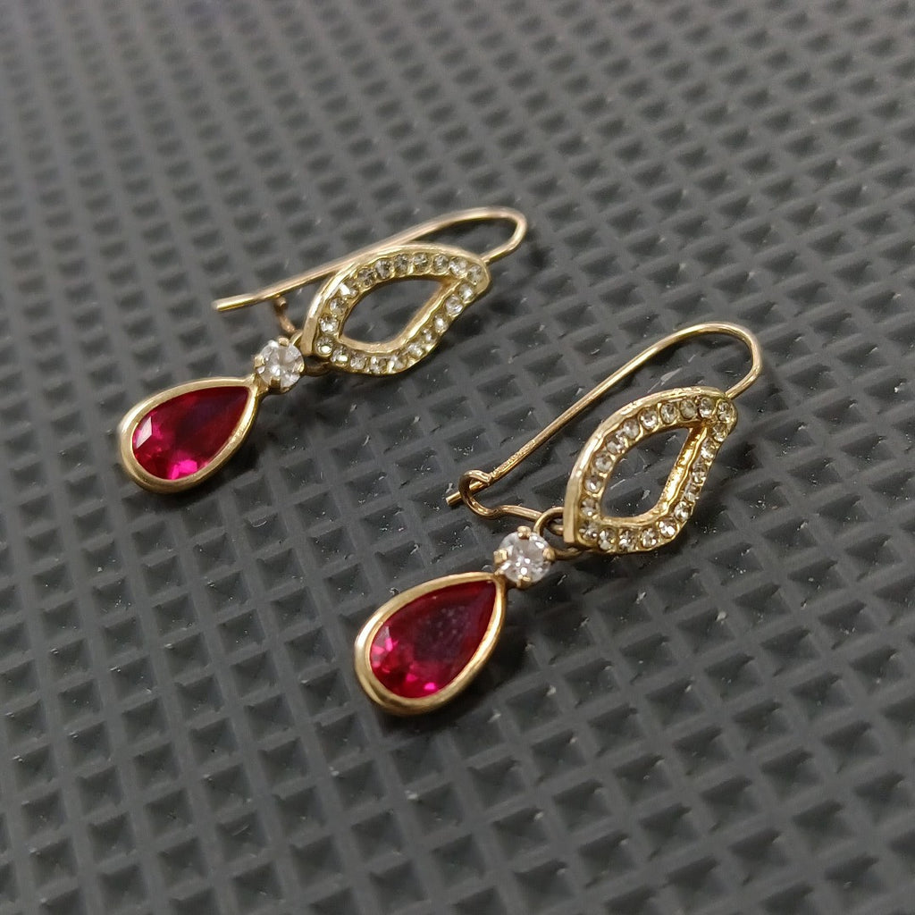 ARETES PAR ORO 10 K 1,20 GRMS (SEMINUEVO)