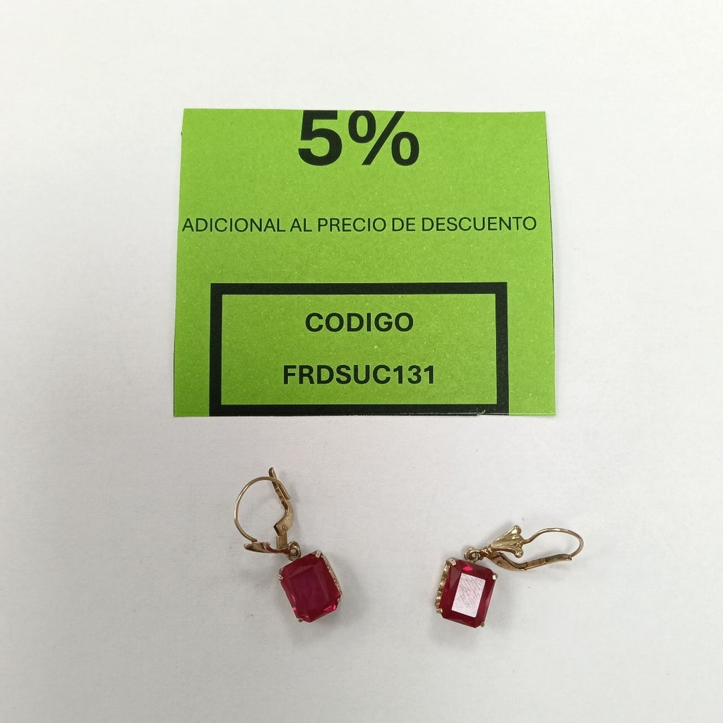 ARETES PAR ORO 10 K 4,40 GRMS (SEMINUEVO)