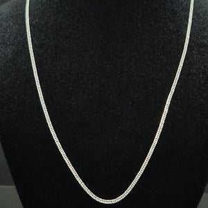 CADENA BARBADA PLATA .925 60 CM 4.92 GR (NUEVO)