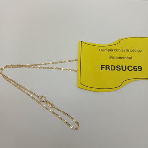 CADENA ORO 10 K 1.7 GRMS (SEMINUEVO)