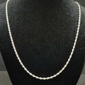 CADENA TORZAL PLATA .925 60 CM 10.52 GR (NUEVO)