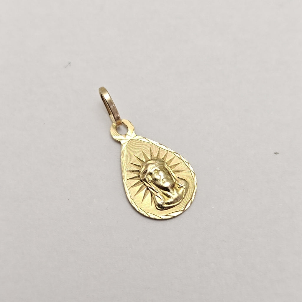 MEDALLA RELIGIOSA ORO 14 K 0,70 GRMS (SEMINUEVO)