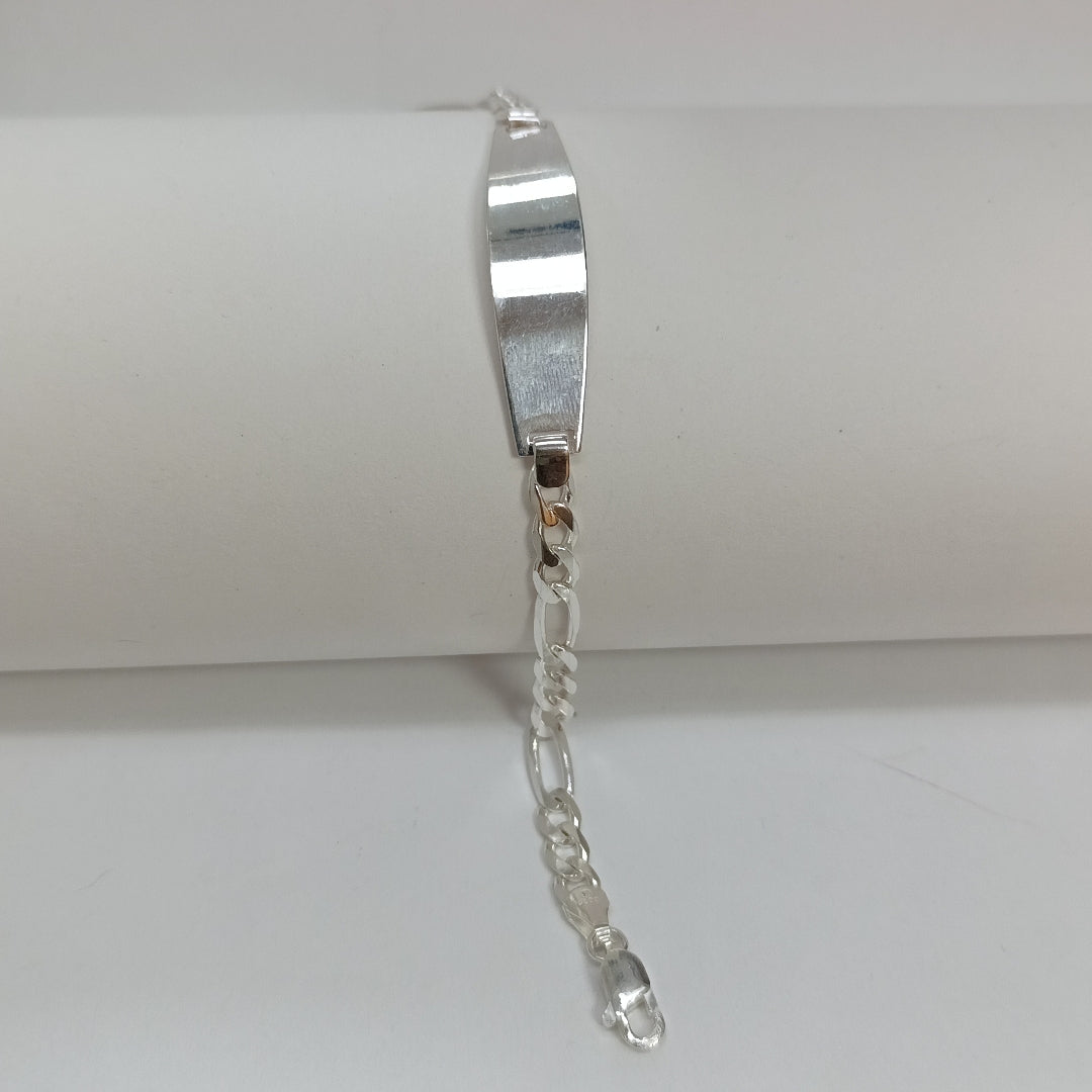 PULSERA ESCLAVA 3X1 PLATA .925 21 CM 10.32 GR (NUEVO)