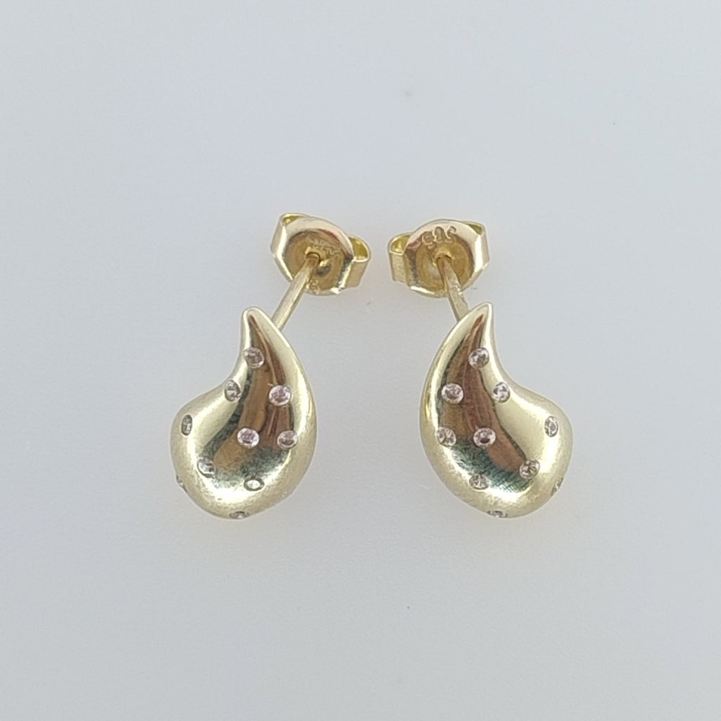 BROQUELES ORO 14K 2 (NUEVO)