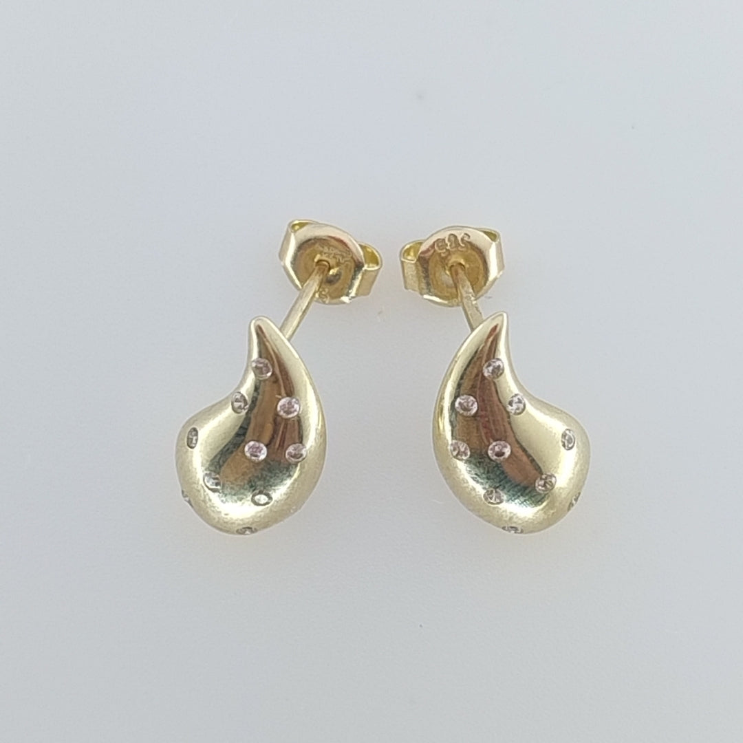 BROQUELES ORO 14K 2 (NUEVO)