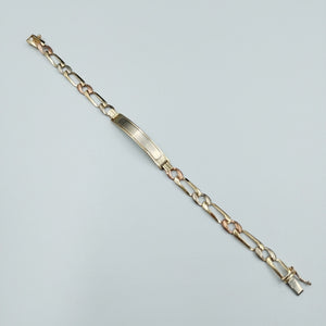ESCLAVA ORO,ORO COMBINADO 14 K 9,10 GRMS (SEMINUEVO)