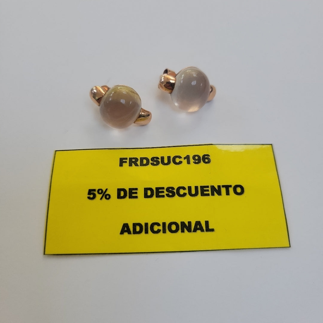 ARETES PAR ORO 14 K 7.3 GRMS (SEMINUEVO)