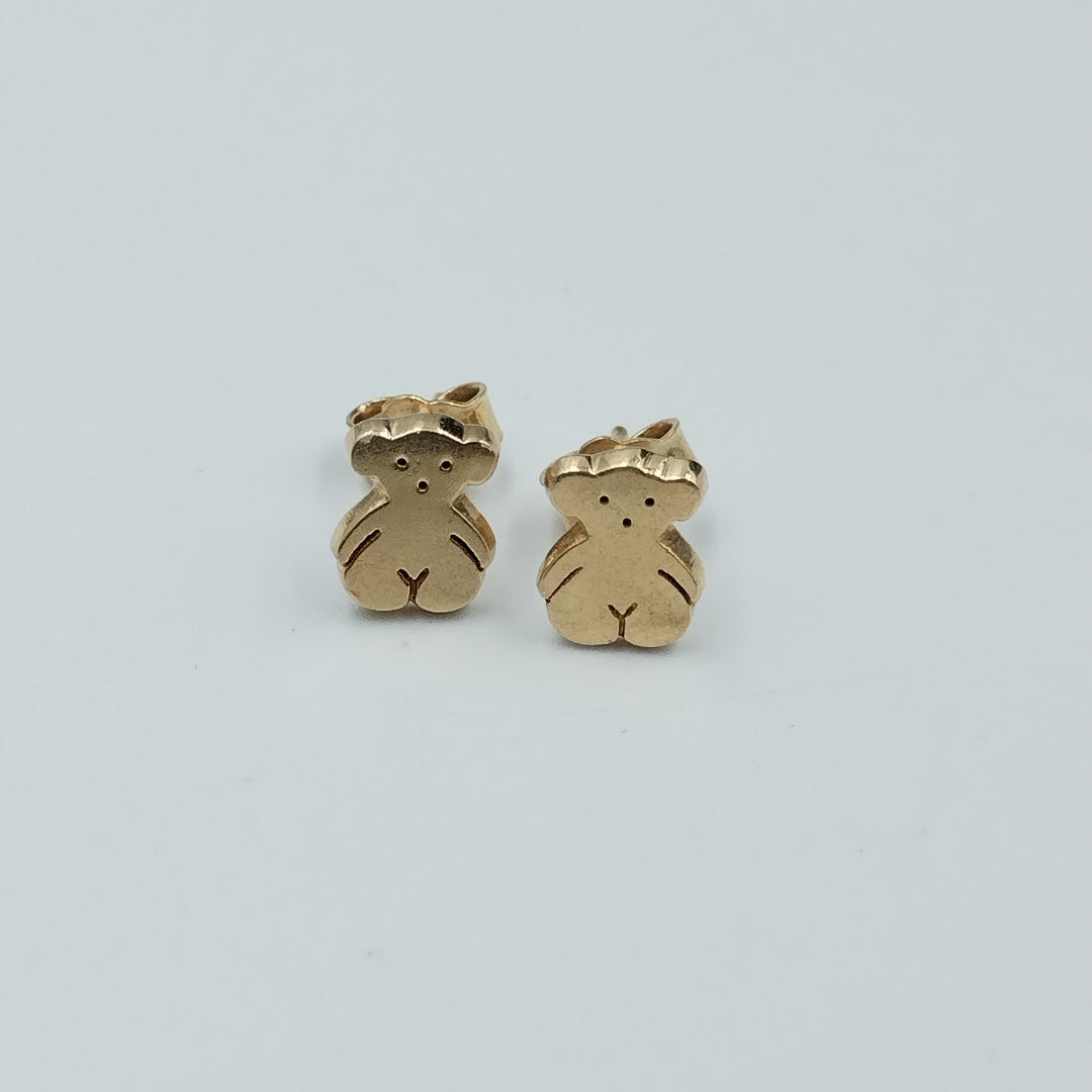 BROQUELES PAR ORO 14 K 1.9 GRMS (SEMINUEVO)