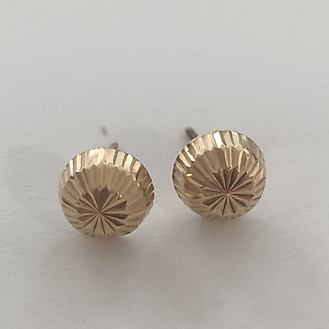 BROQUELES PAR ORO 10 K 0,70 GRMS (SEMINUEVO)