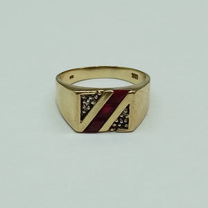 ANILLO ORO 10 K 6.4 GRMS (SEMINUEVO)